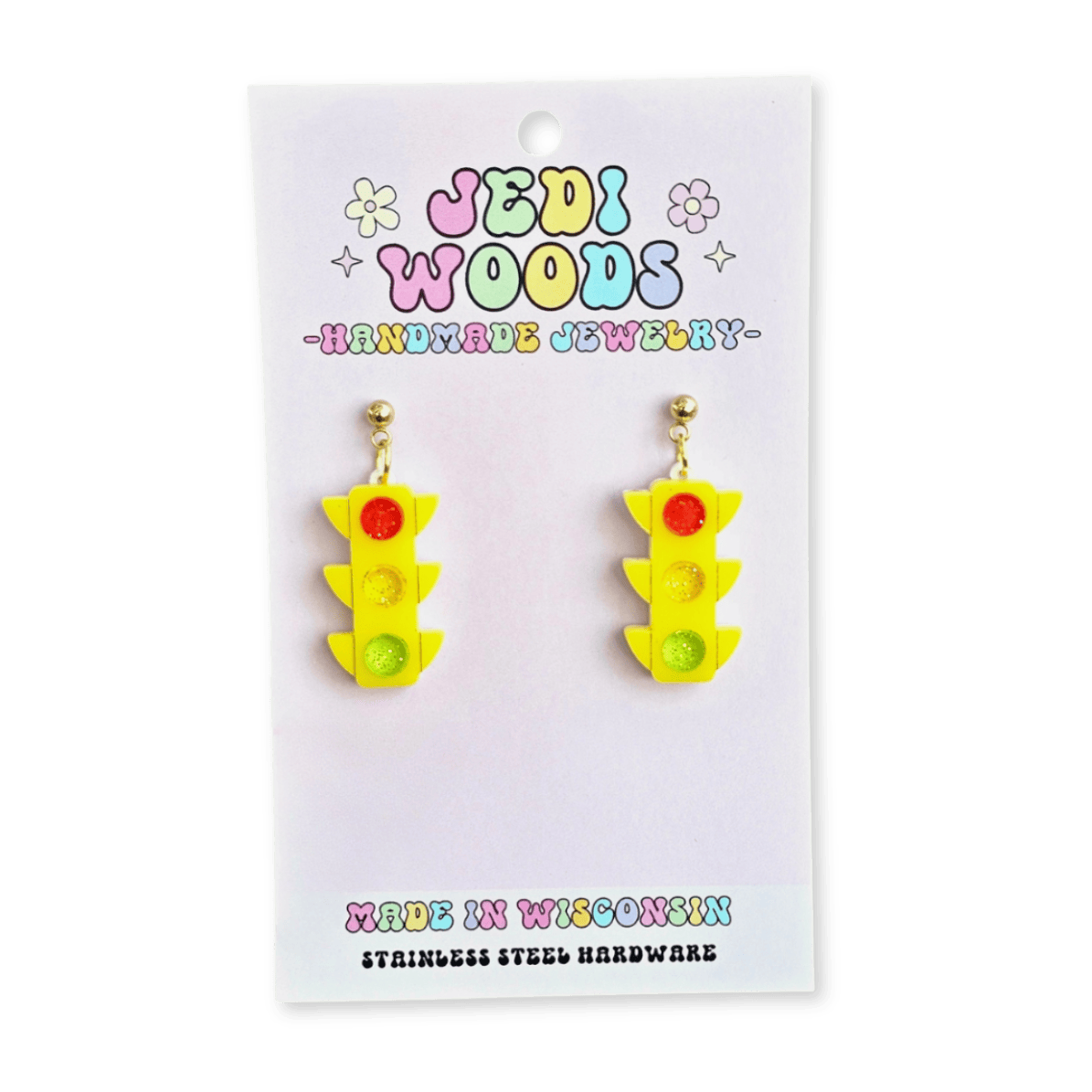 EARRINGS | TRAFFIC LIGHT DANGLES