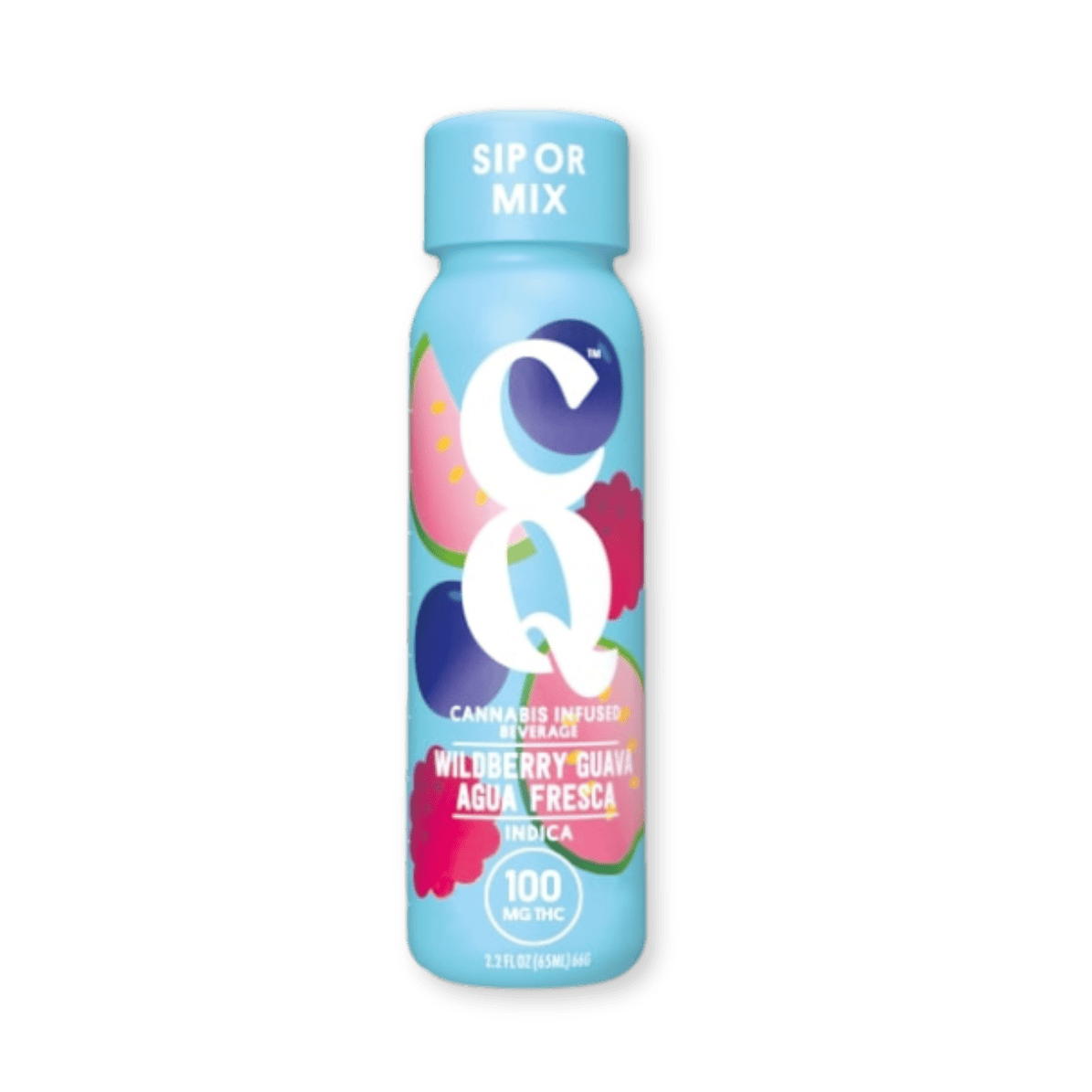 WILDBERRY GUAVA AGUA FRESCA | 100MG | 2.2OZ