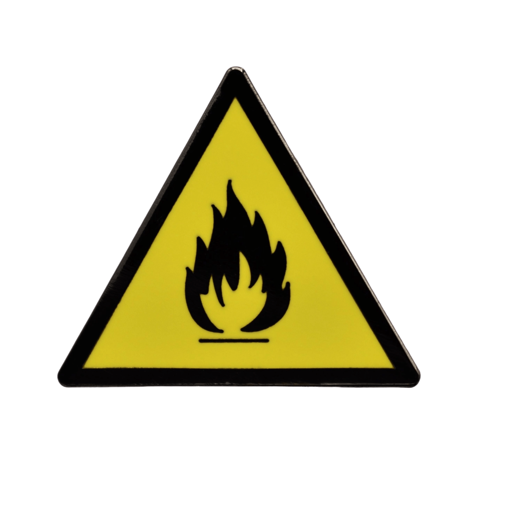 PIN | FLAMMABLE SAFETY WARNING