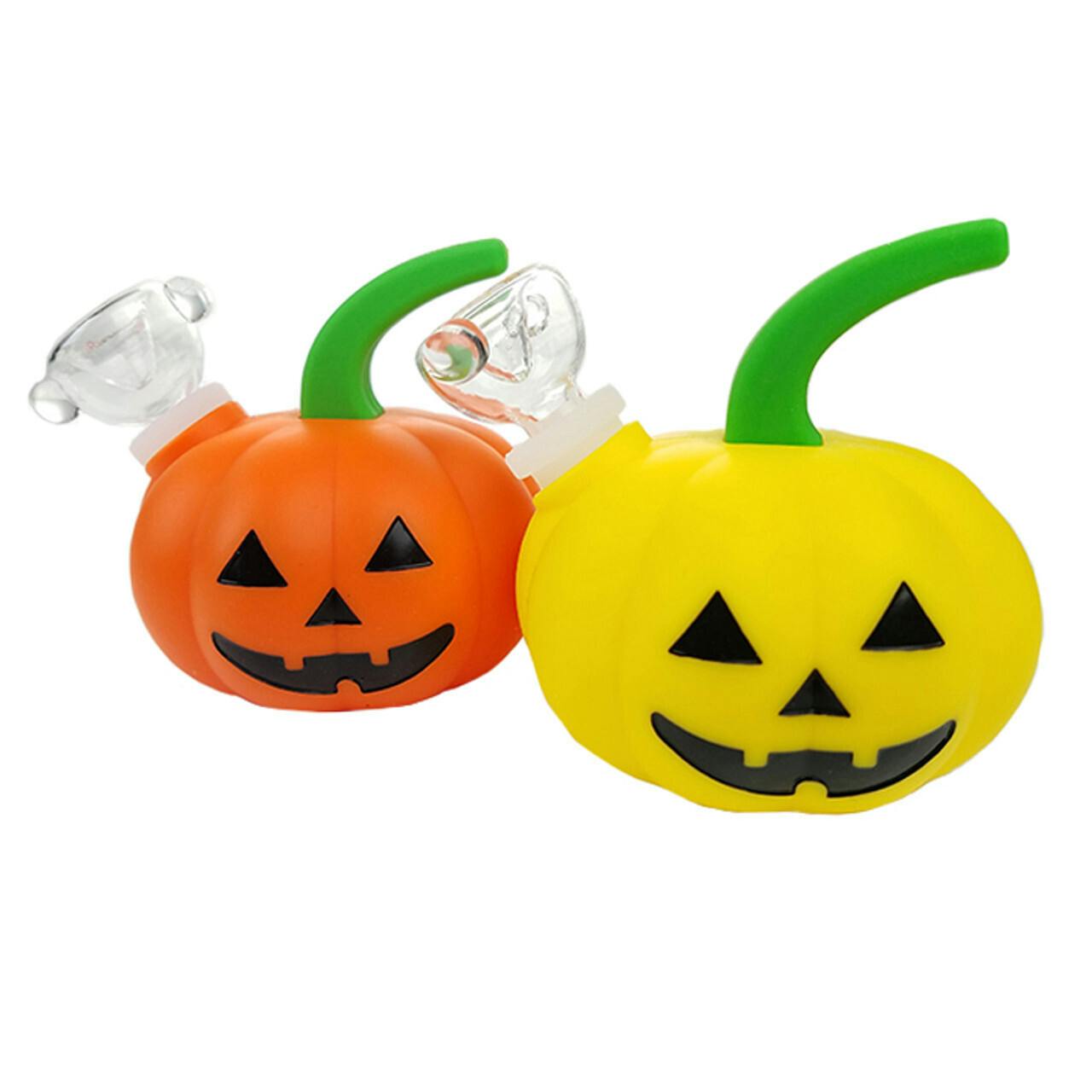 WATER PIPE | SILICONE PUMPKIN - One Size