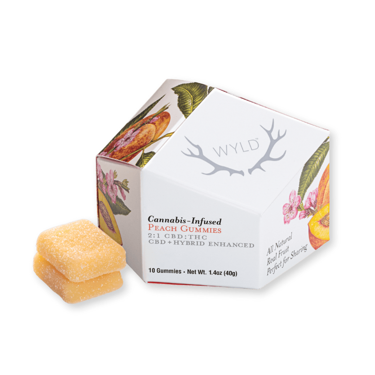 GUMMY | PEACH 2:1 | 50MG | 10PK
