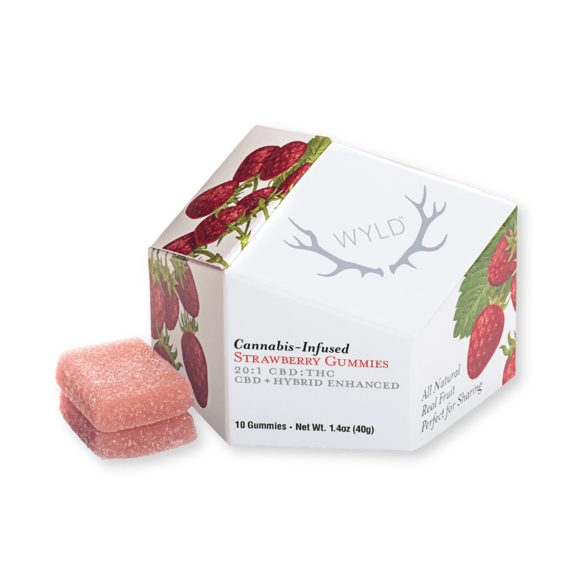 GUMMY | STRAWBERRY | 20:1 CBD:THC | 10MG | 10PK