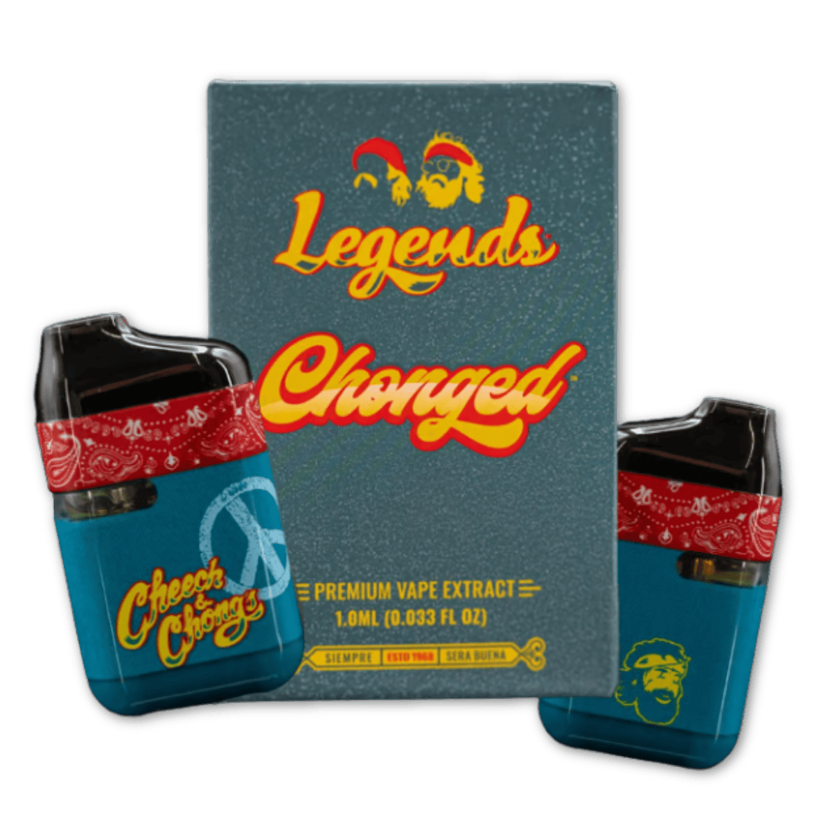 DISPOSABLE | CHONGED | TRIANGLE KUSH | 1G