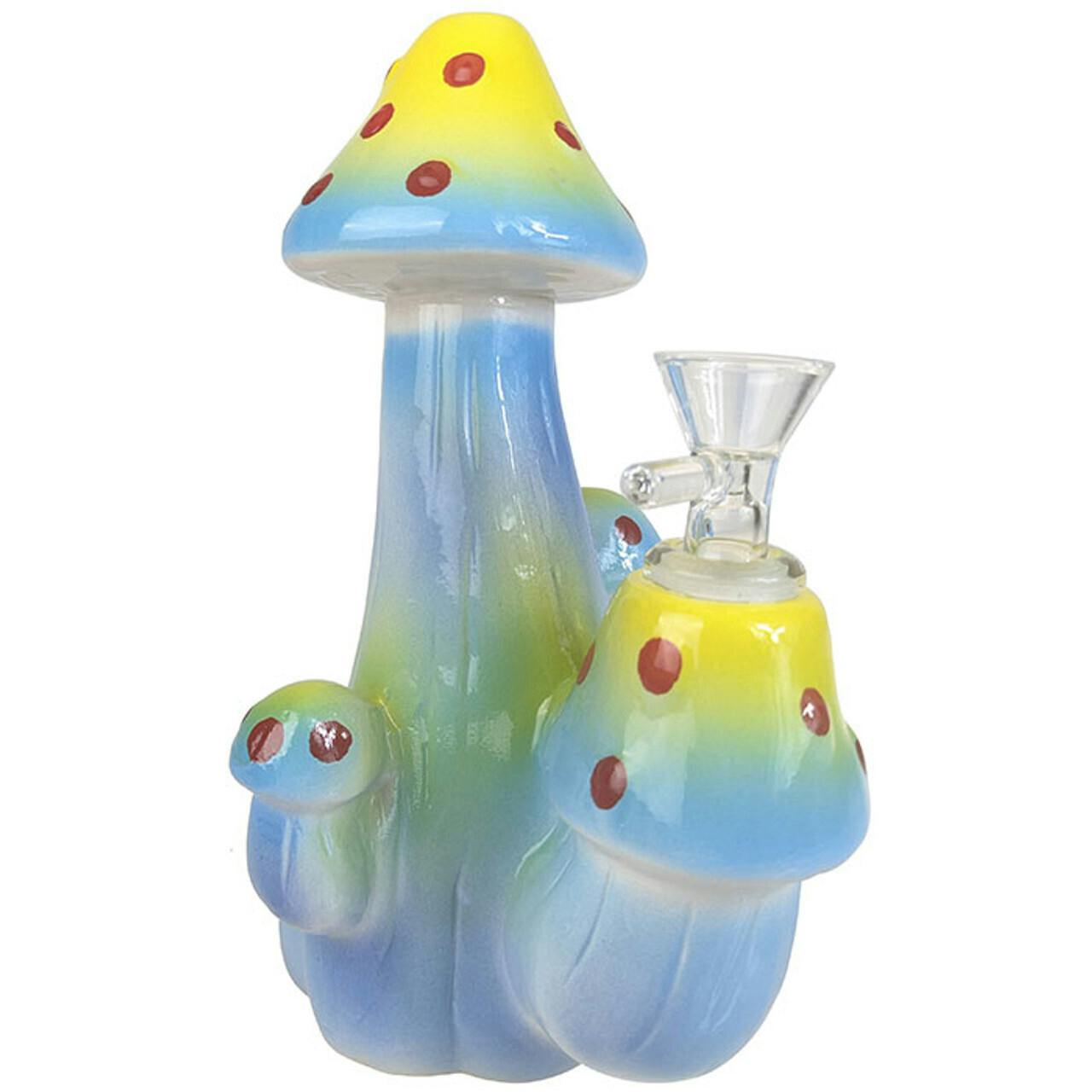 WATER PIPE | CERAMIC MUSHROOM - One Size