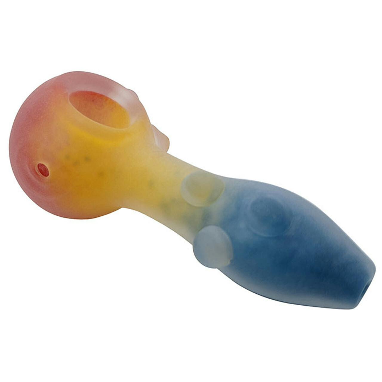 HAND PIPE | FROSTED TRICOLOR