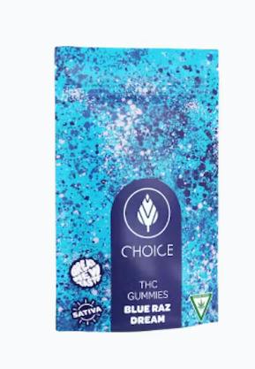 Choice | Sativa Gummy | Blue Raz Dream