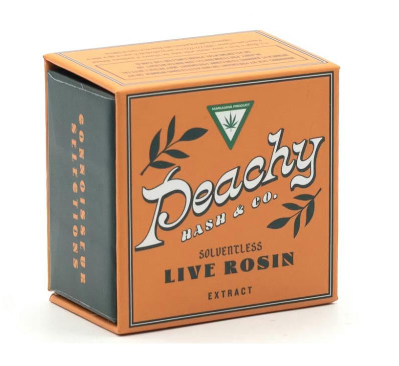 Peachy Hash & Co. | Live Rosin | Grape Guava