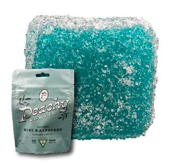Peachy Hash & Co. | Live Rosin Gummies | Blue Raspberry
