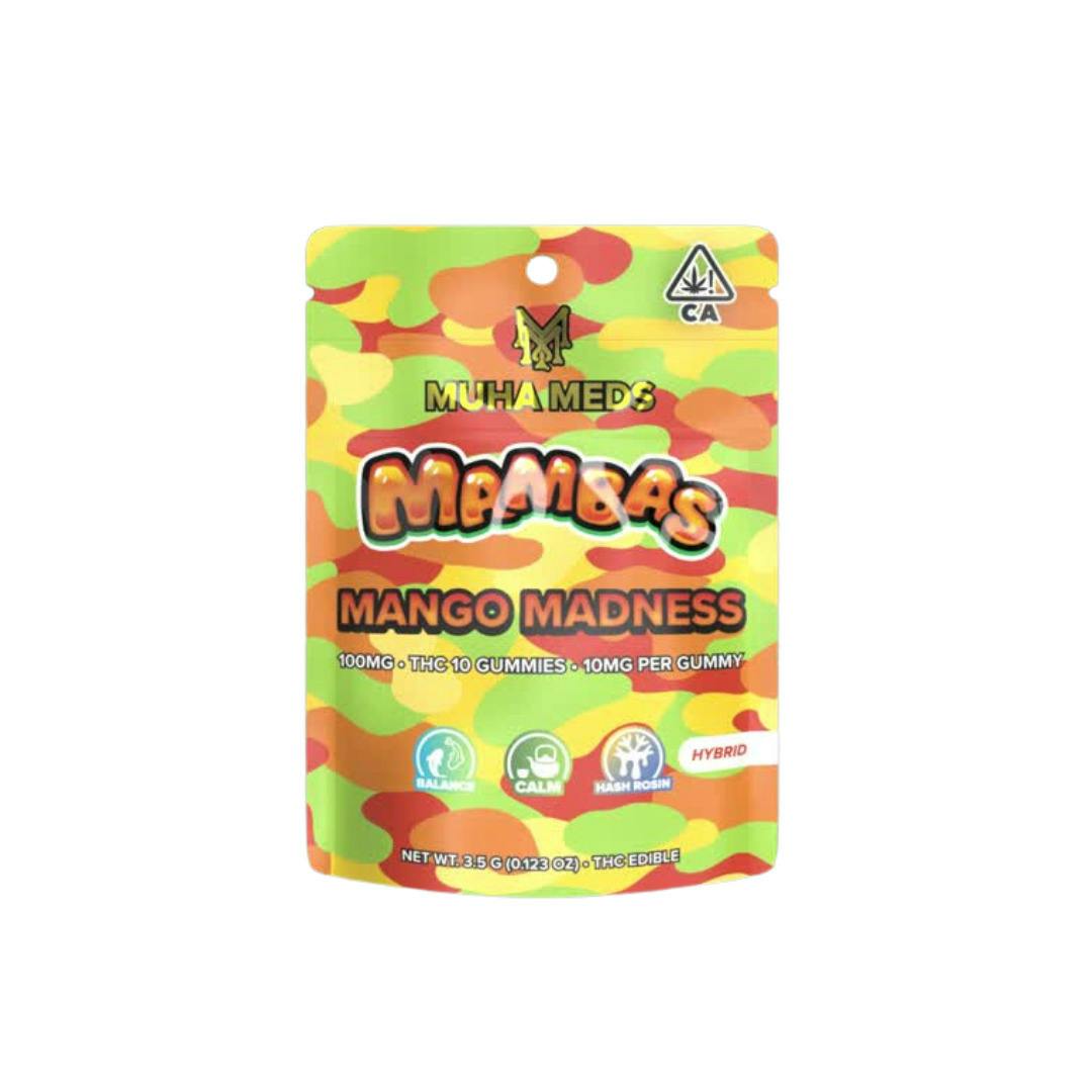 Mambas | Hash Rosin Gummies | Sour Blue Razz
