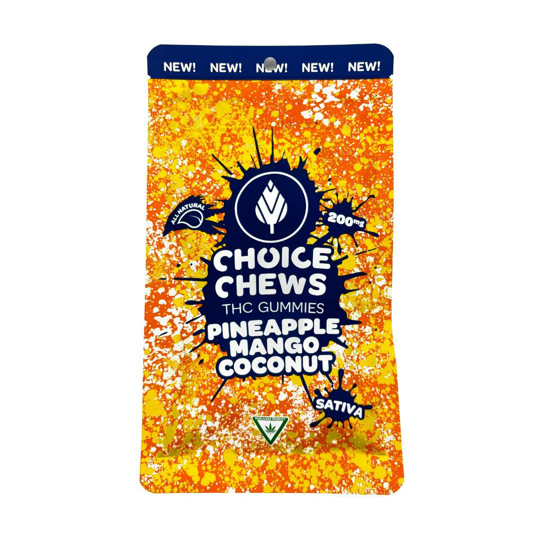 Choice | Sativa Gummy | Pineapple Mango Coconut