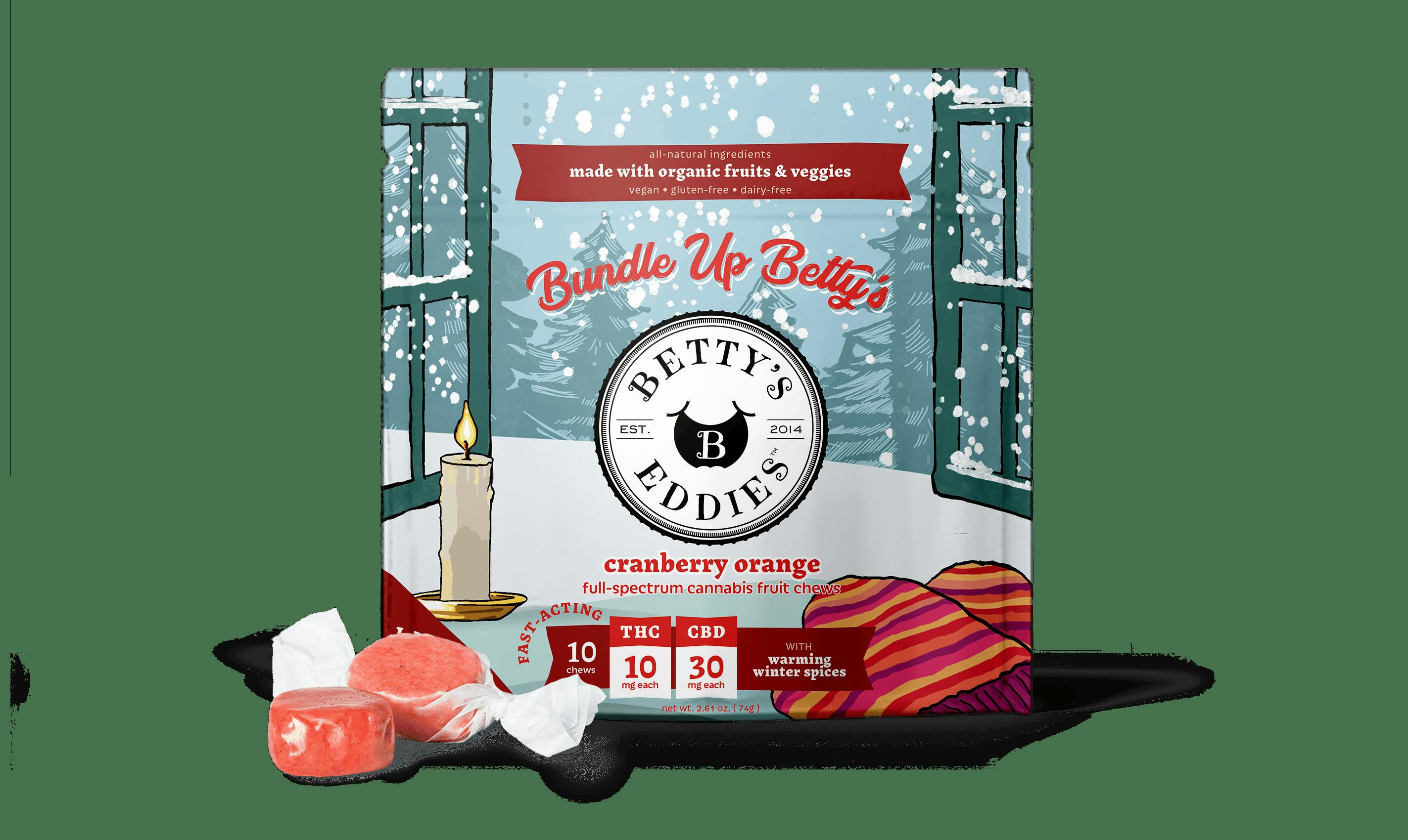 Bundle Up Cranberry Orange Fruit Chews 10pk