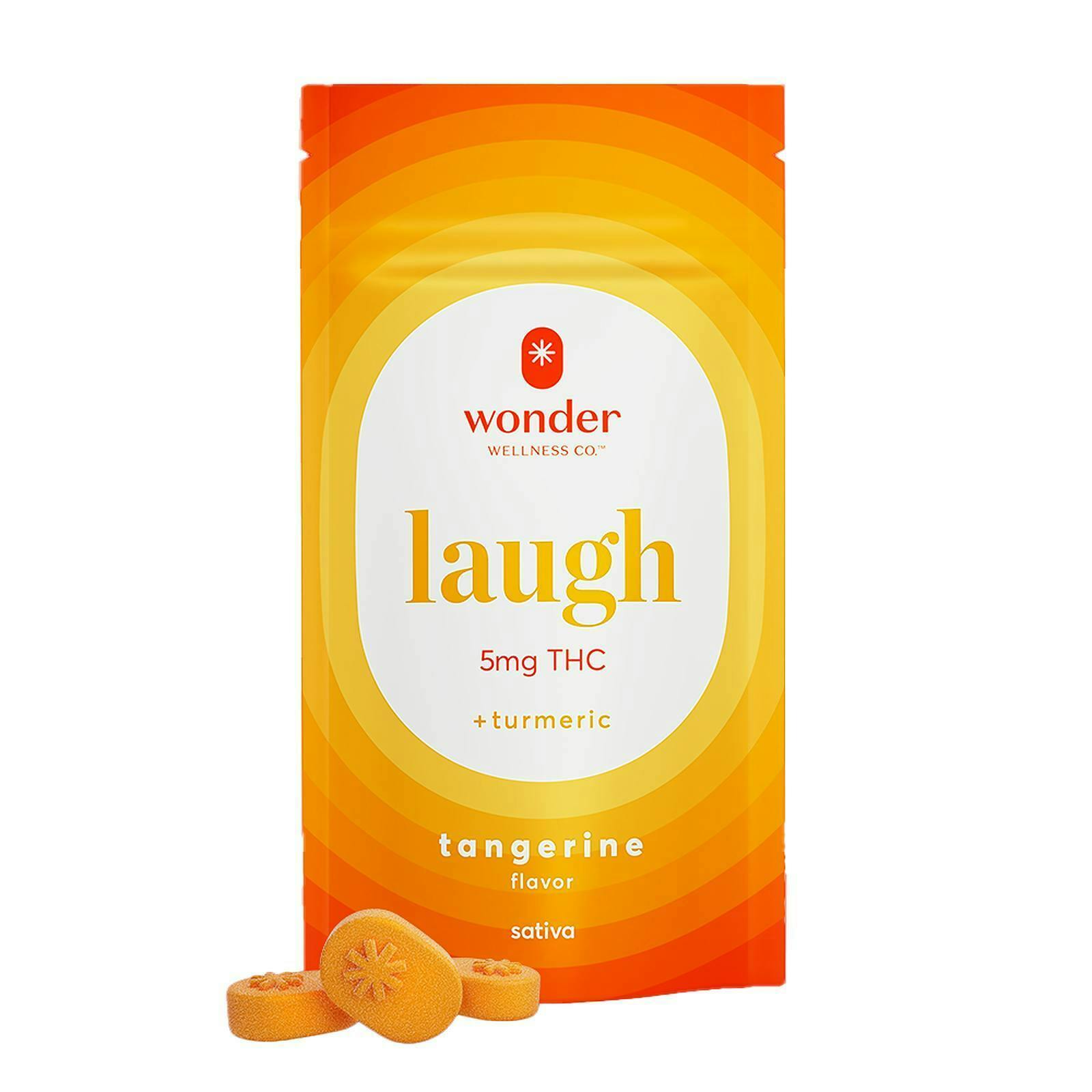 Wonder Wellness Laugh Tangerine Gummies