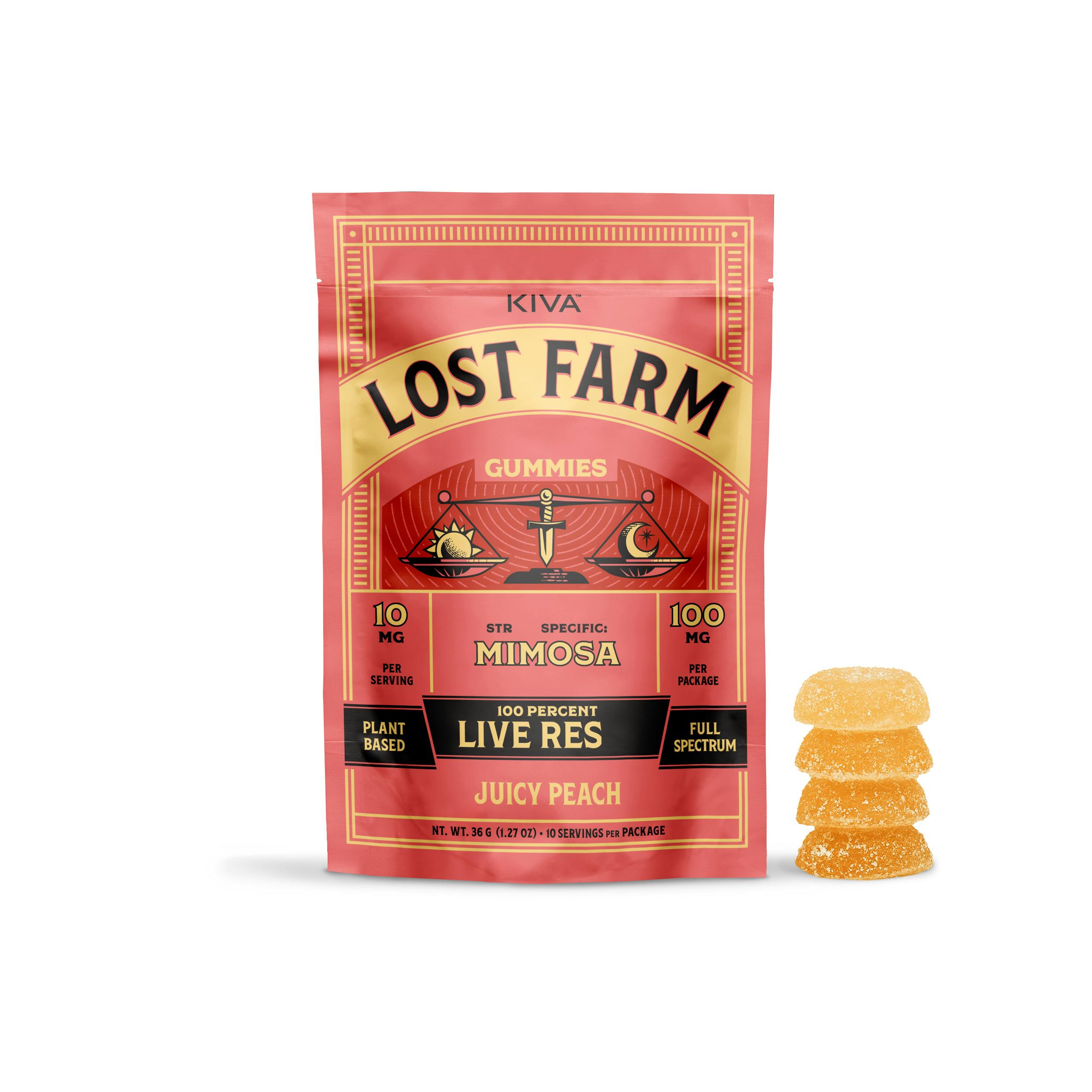 Lost Farm Juicy Peach Gummies