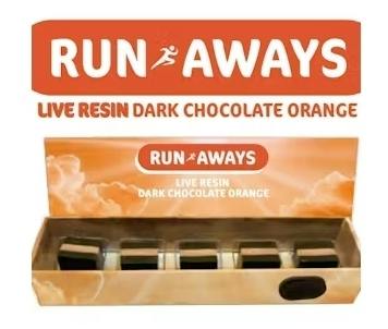 Run Aways Dark Chocolate Orange Live Resin 5pk
