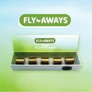 Fly Aways Milk Chocolate Mint 5pk