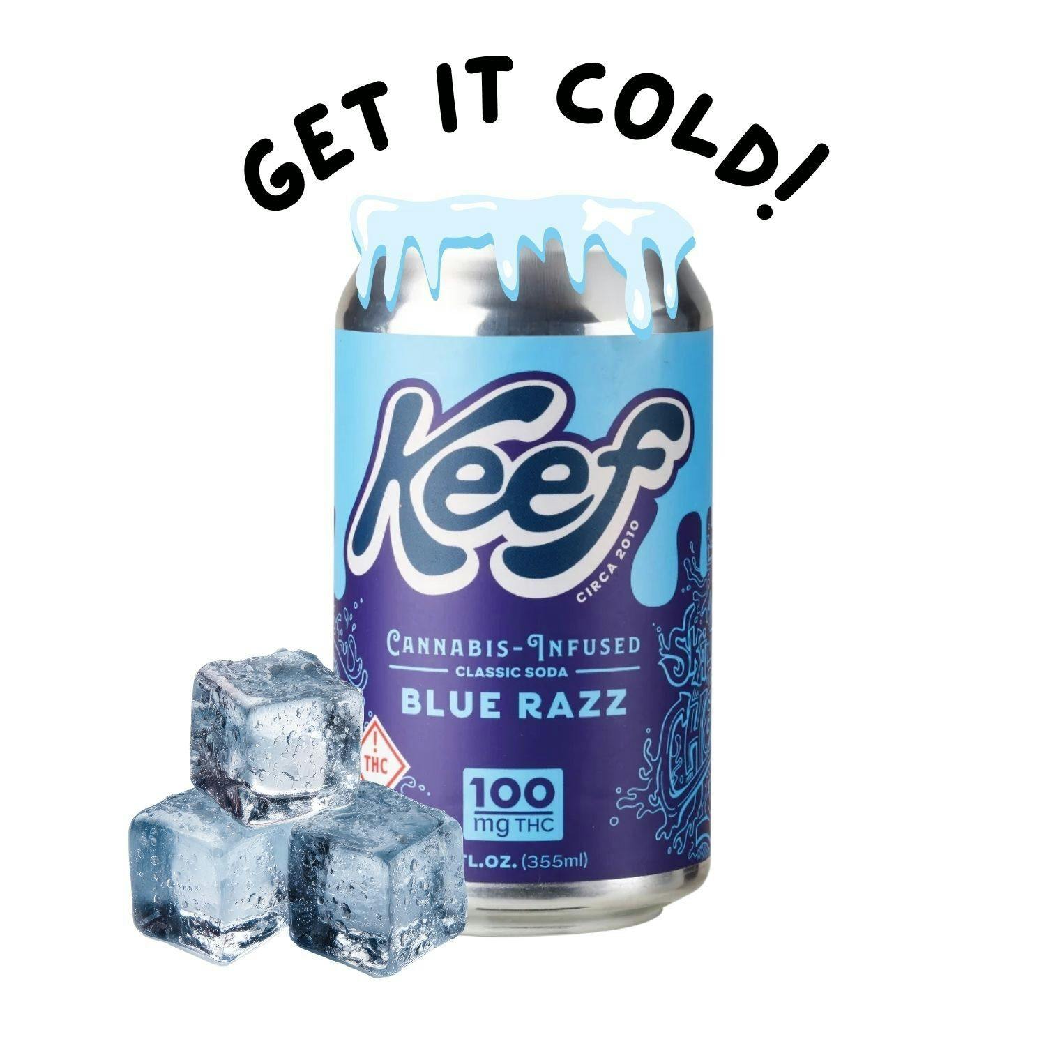 Blue Razz Beverage at Cannect Dispensary