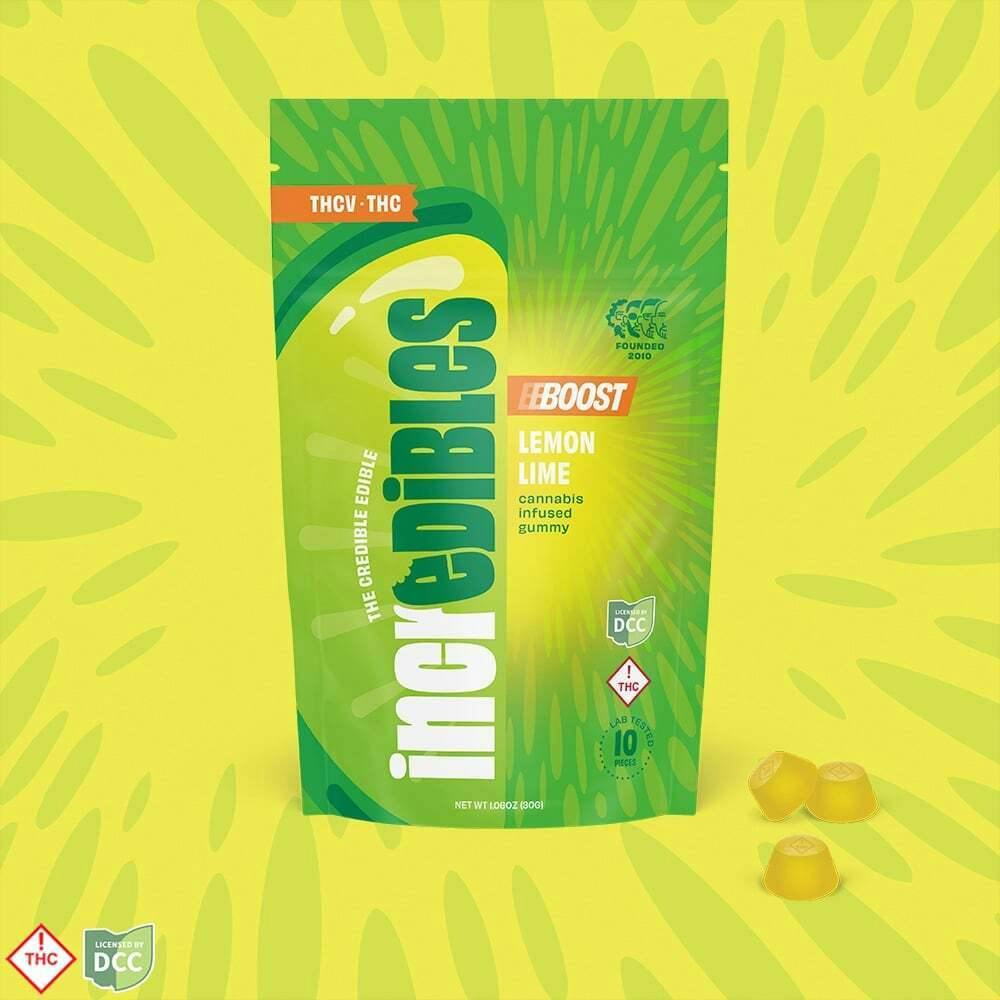 Lemon Lime Boost (10:5:1 THCV, CBD, THC) Gummies