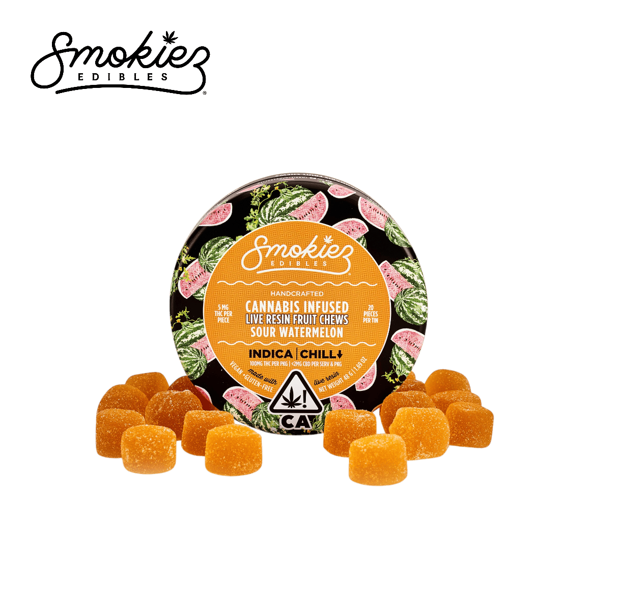 SOUR WATERMELON — Fruit Chews