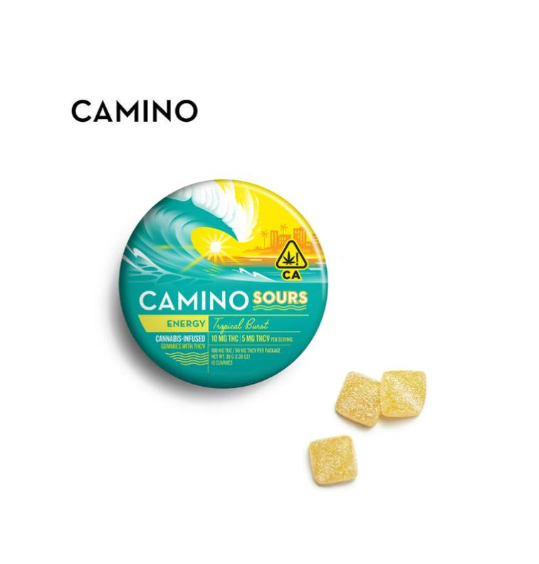 TROPICAL BURST SOURS 2:1 THC:THCV 100MG THC:50MG THCV 20 PACK GUMMIES
