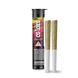 Co2lors 1g Infused Pre-roll - Grape Dreams