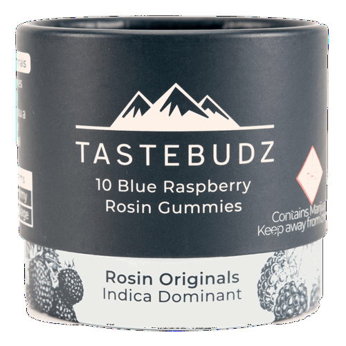 TasteBudz Gummies - Blue Rasberry Indica