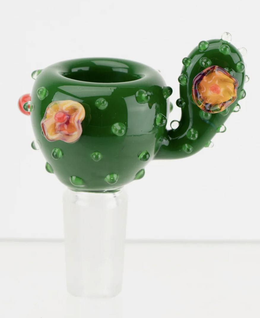 Empire Glassworks UV Cactus Bowl Piece