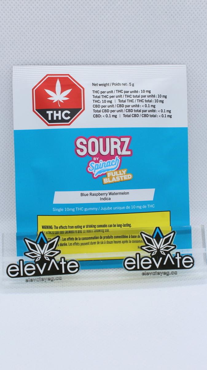 Blue Raspberry Watermelon Gummy | 10mg THC