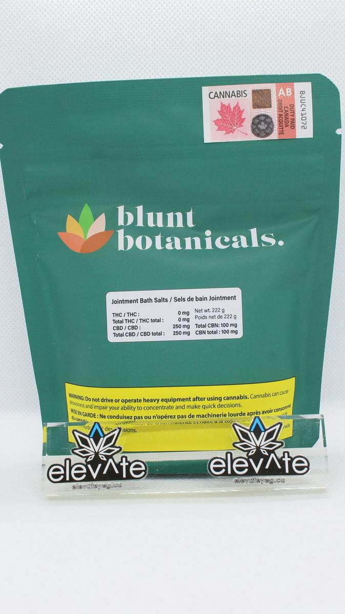 Blunt Botanicals Ointment CBD/CBN Bath Salts 222g