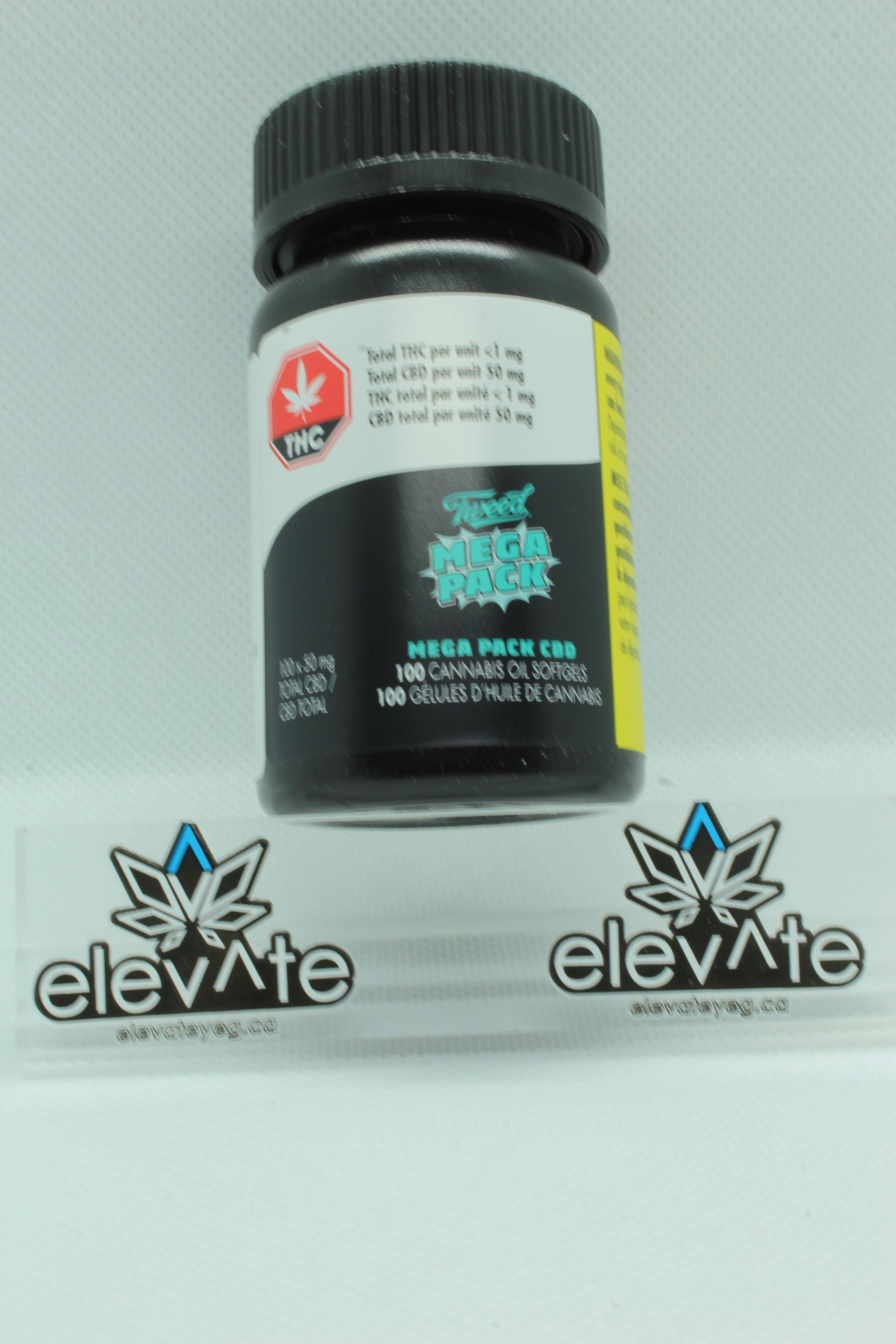 Tweed Mega Pack CBD 50mg x100 Caps