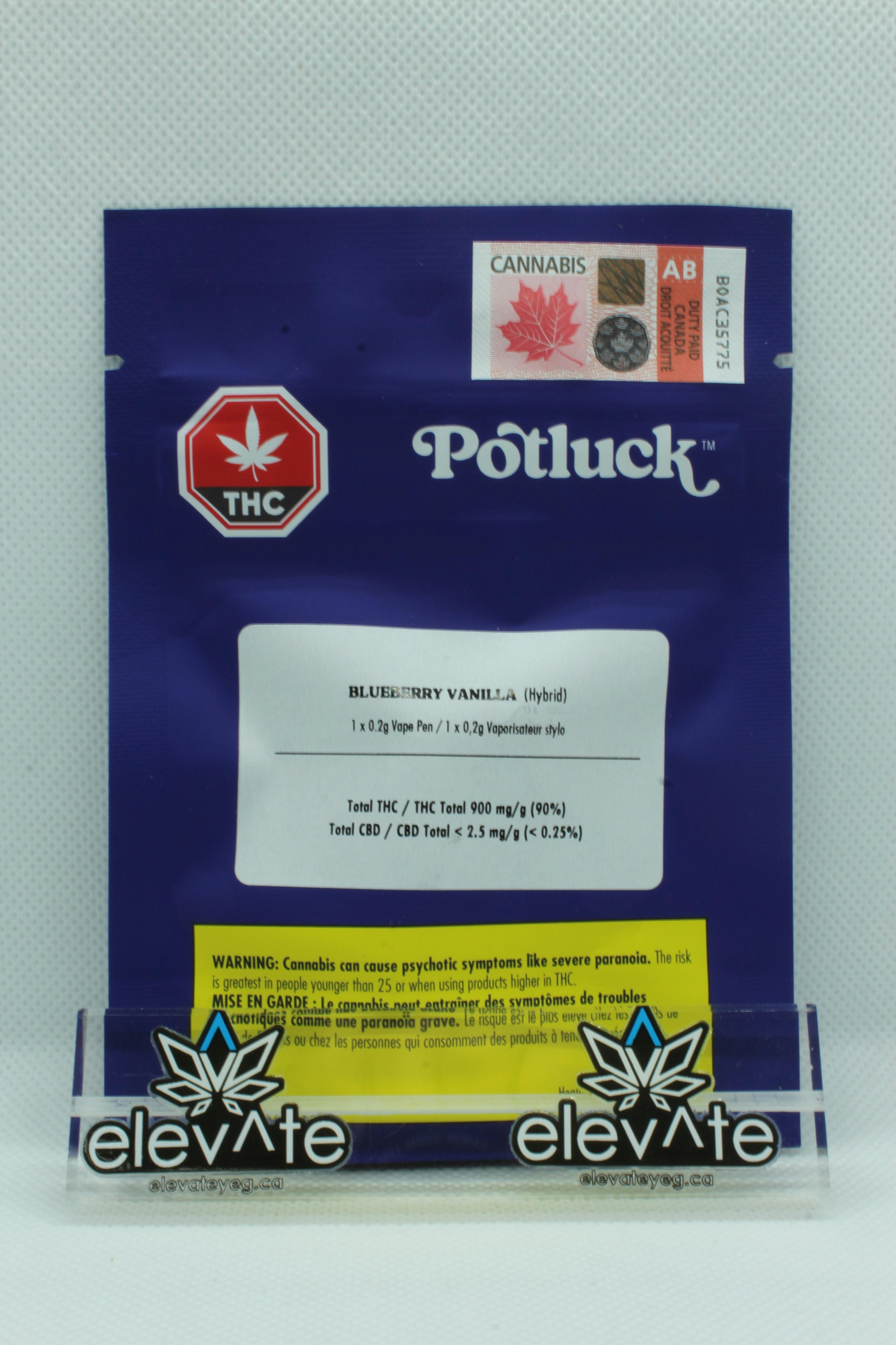 Blueberry Vanilla | Disposable | 0.2g