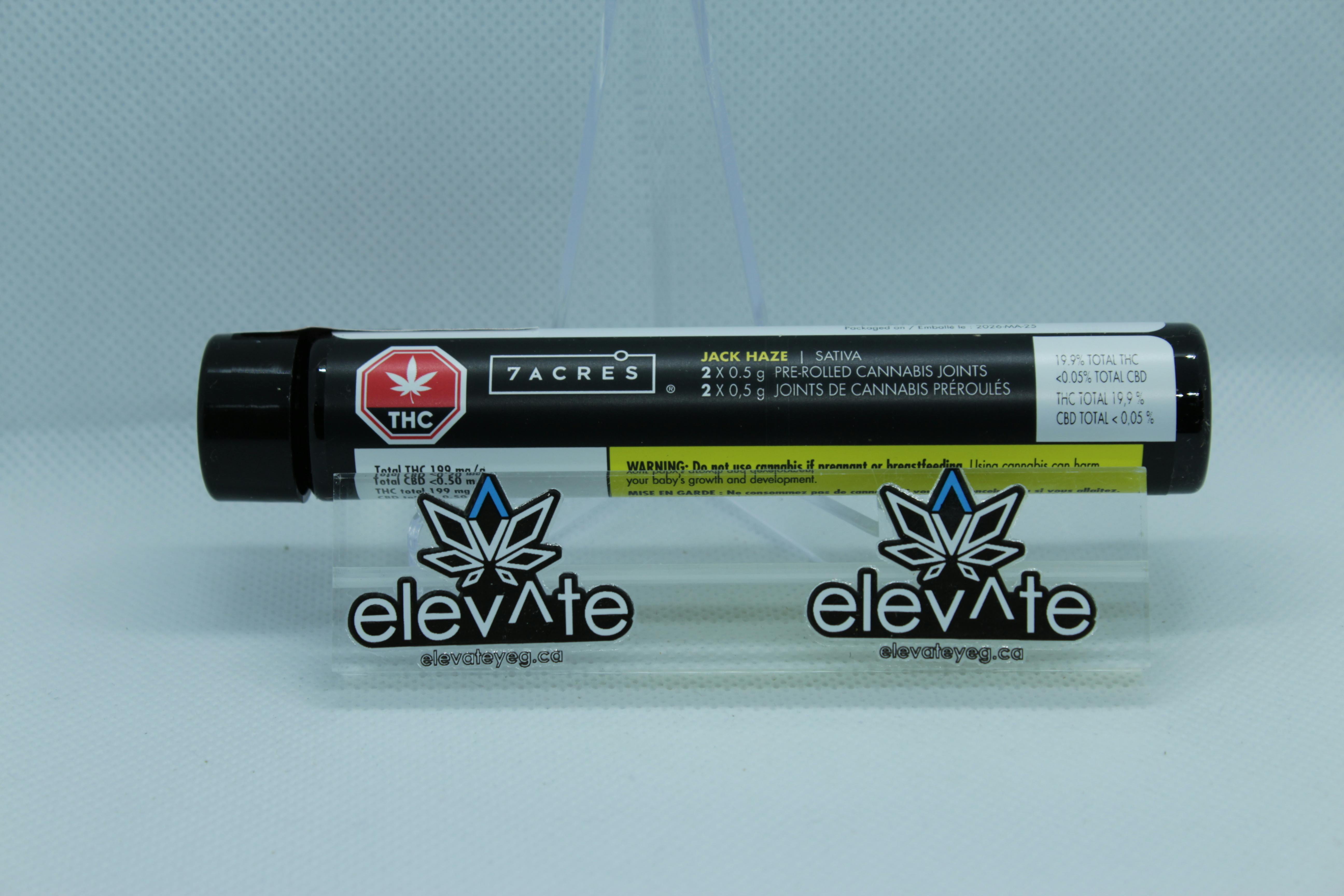 7Acres Jack Haze Pre-Rolls 2 x 0.5g