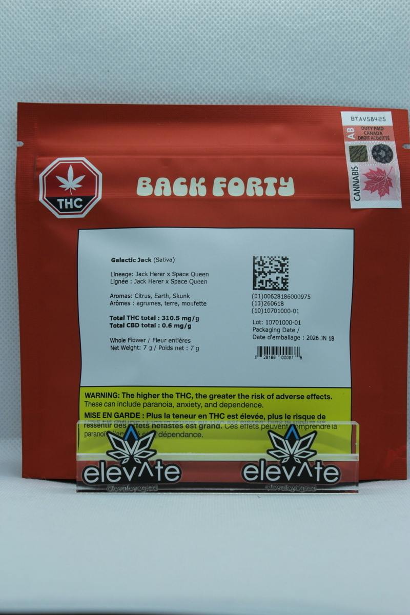 Back Forty Galactic Jack 7g