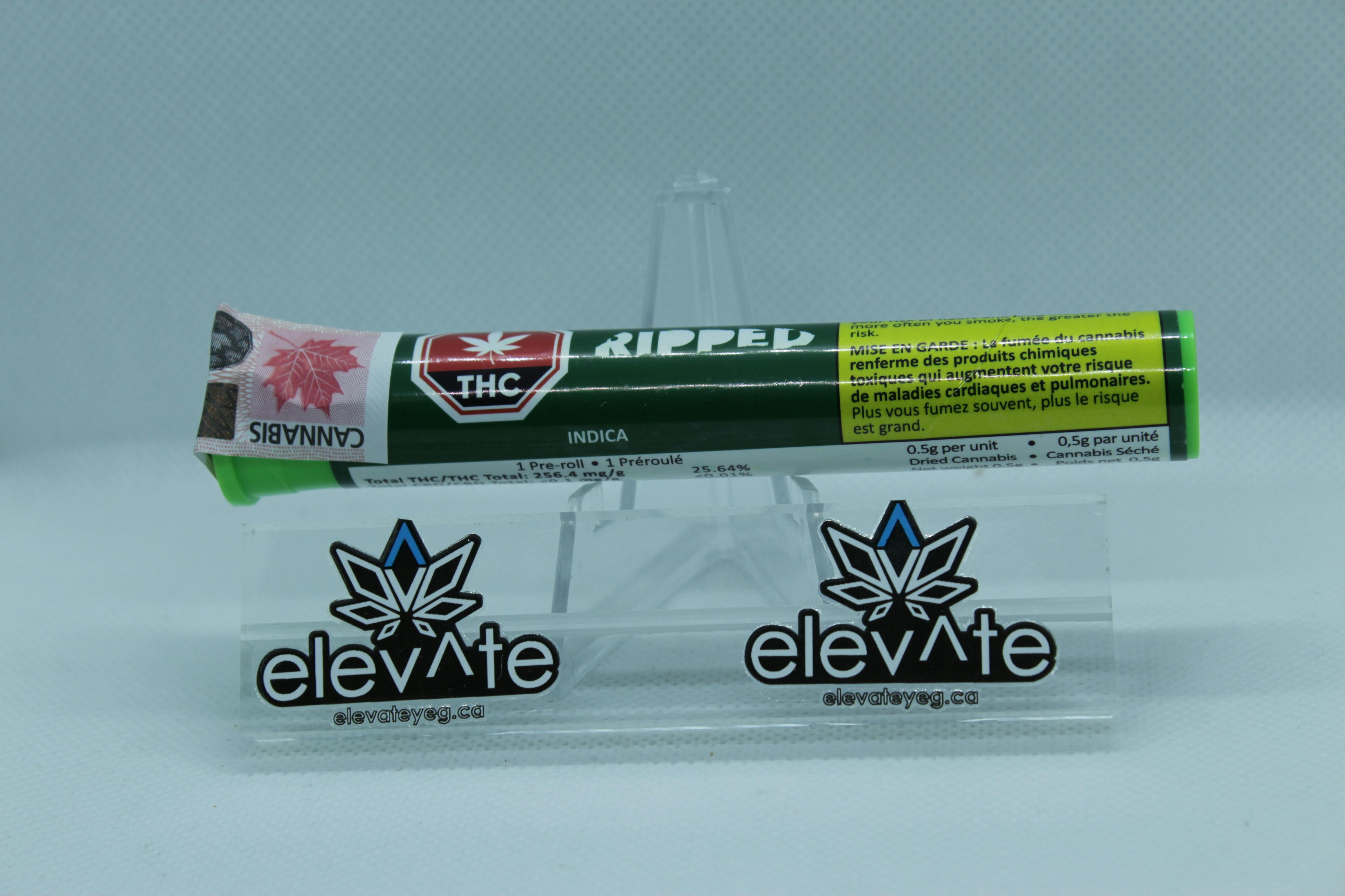 Ripped INDICA Pre Roll 1 x 0.5g