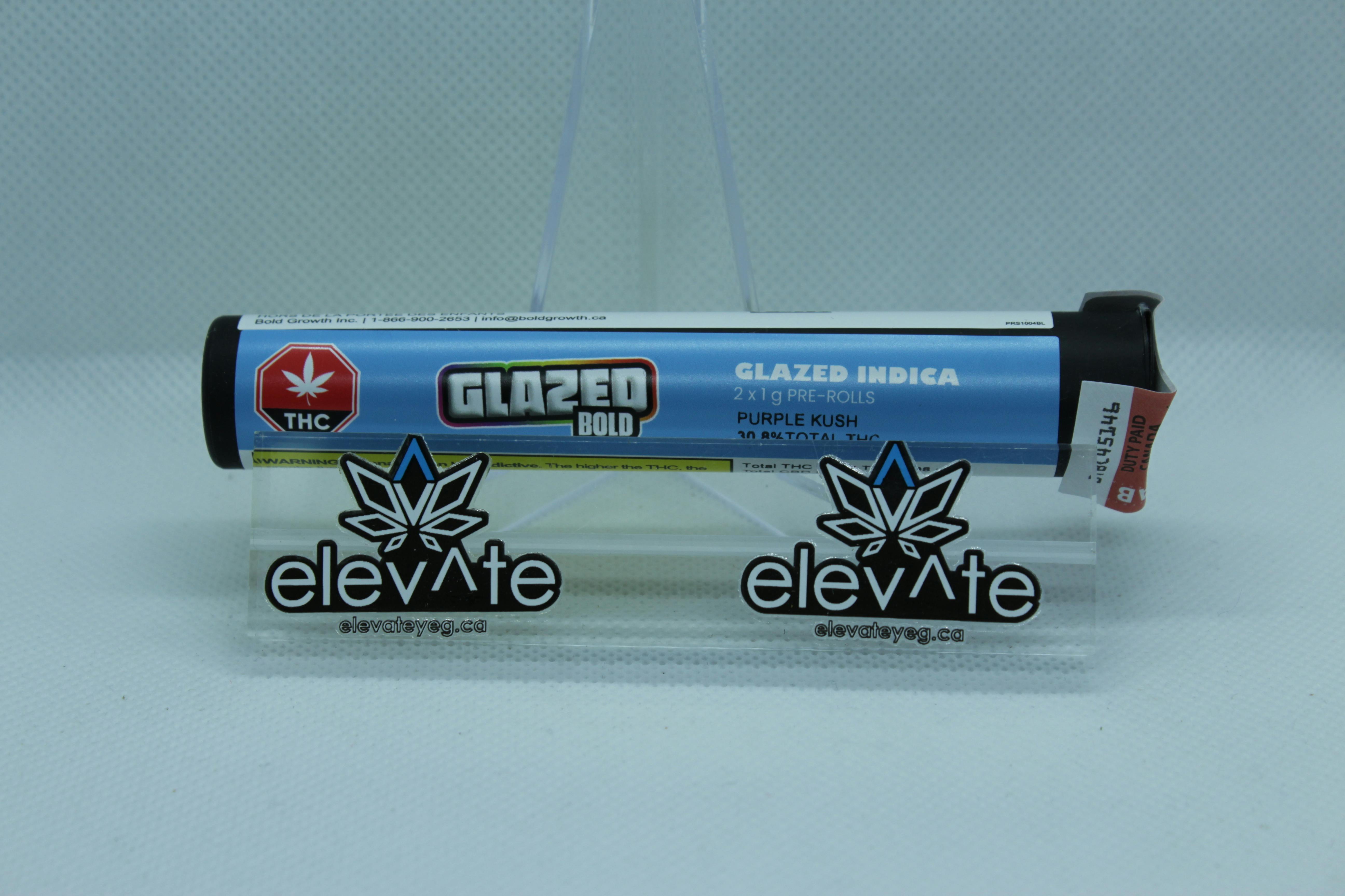 Bold Glazed INDICA Pre-Rolls 2 x 1g