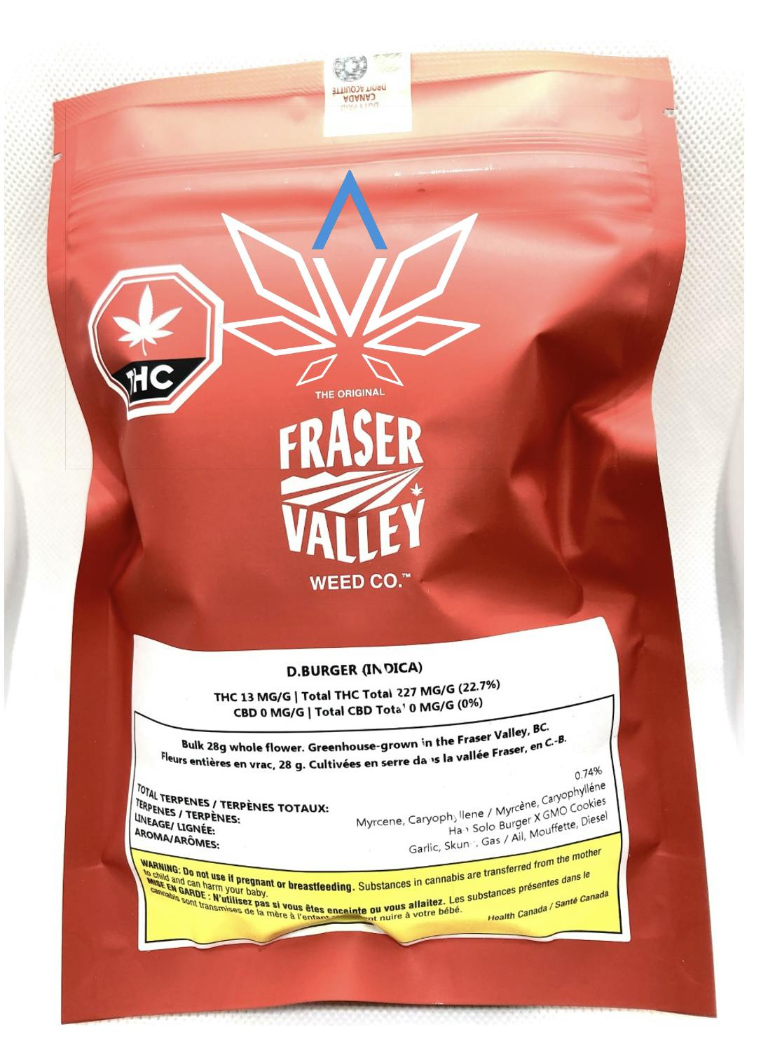Fraser Valley Weed Co. D. Burger 28g