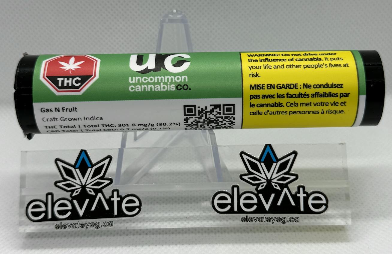 Uncommon Cannabis Co. Gas 'N Fruit Pre Rolls 3 x 0.5g