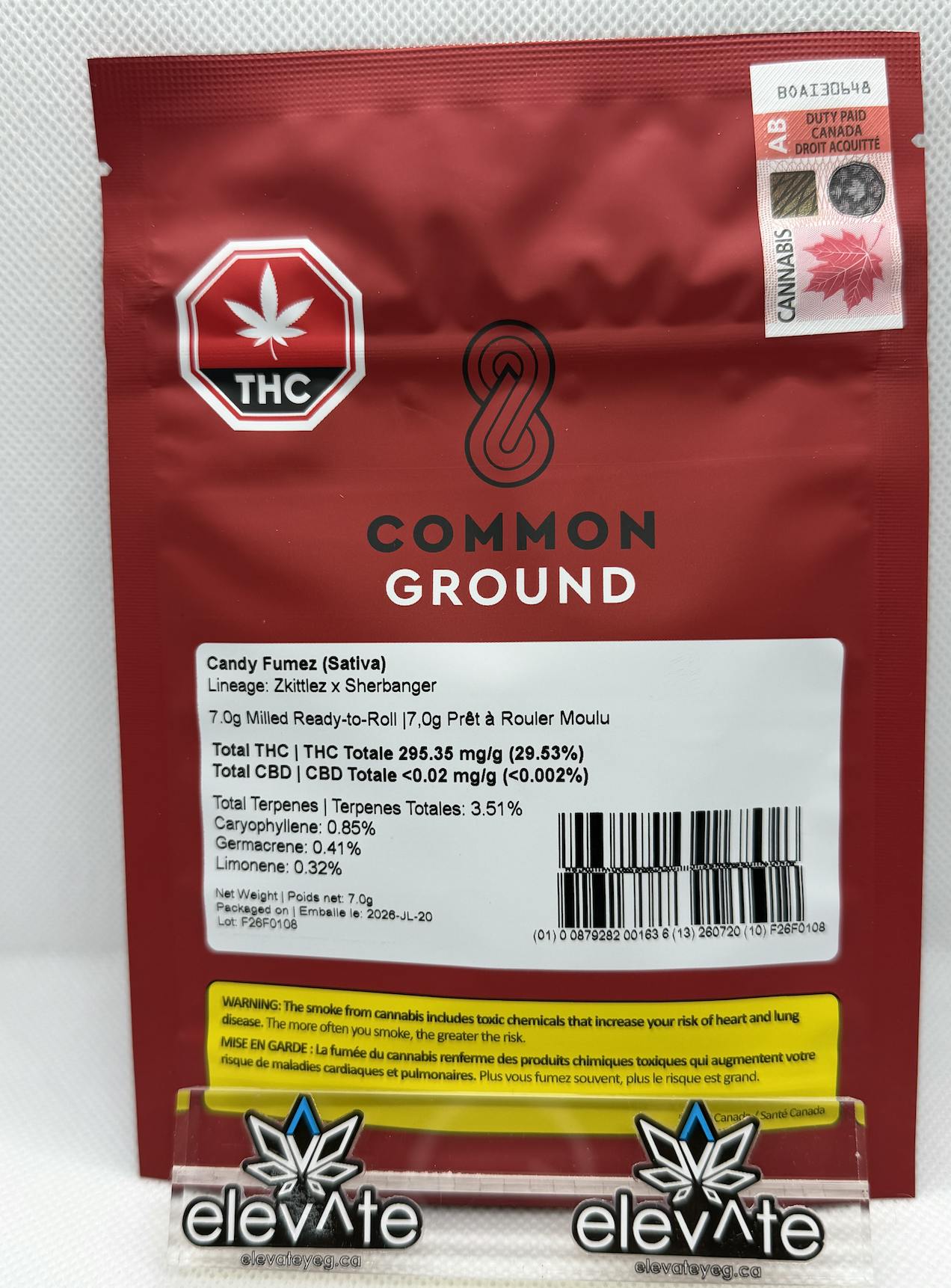 Common Ground Candy Fumez Milled Flower 7g