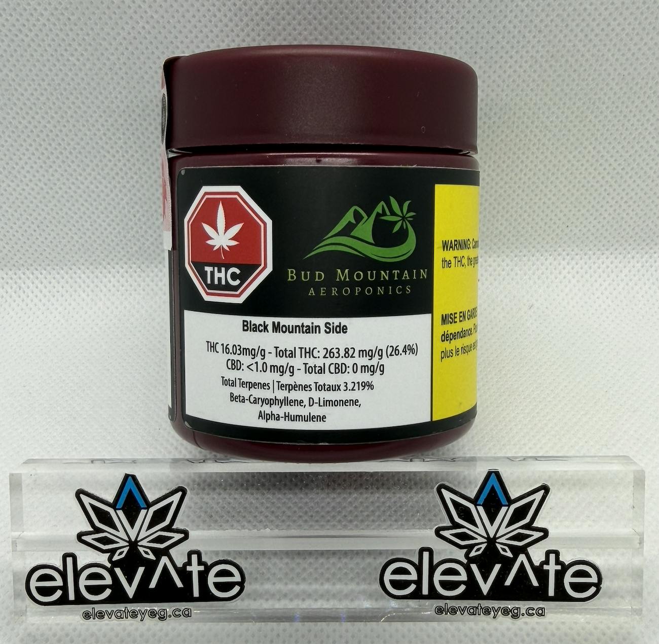 Bud Mountain Aeroponics Black Mountain Side 7g