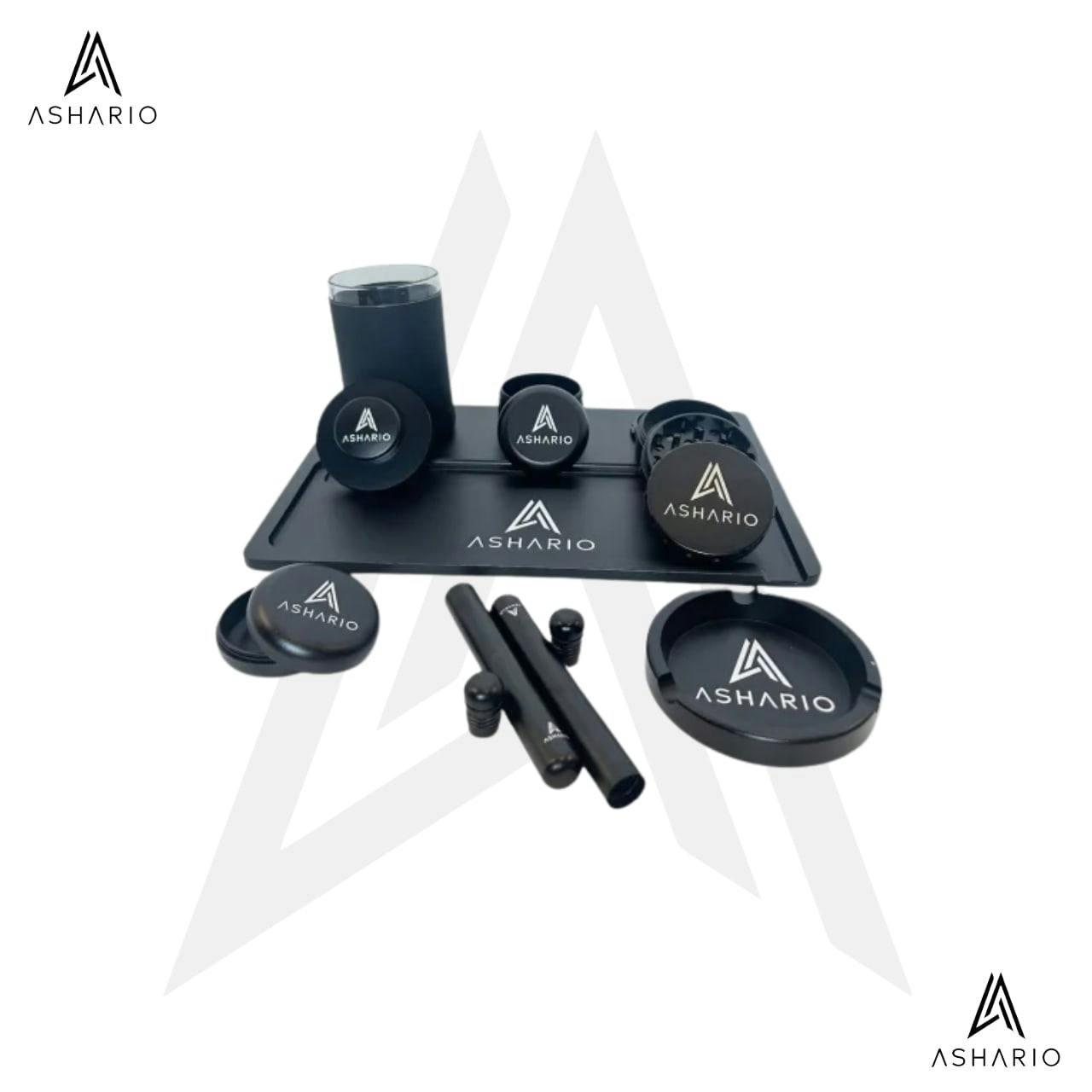 Ashario Deluxe Cannabis Kit - Black
