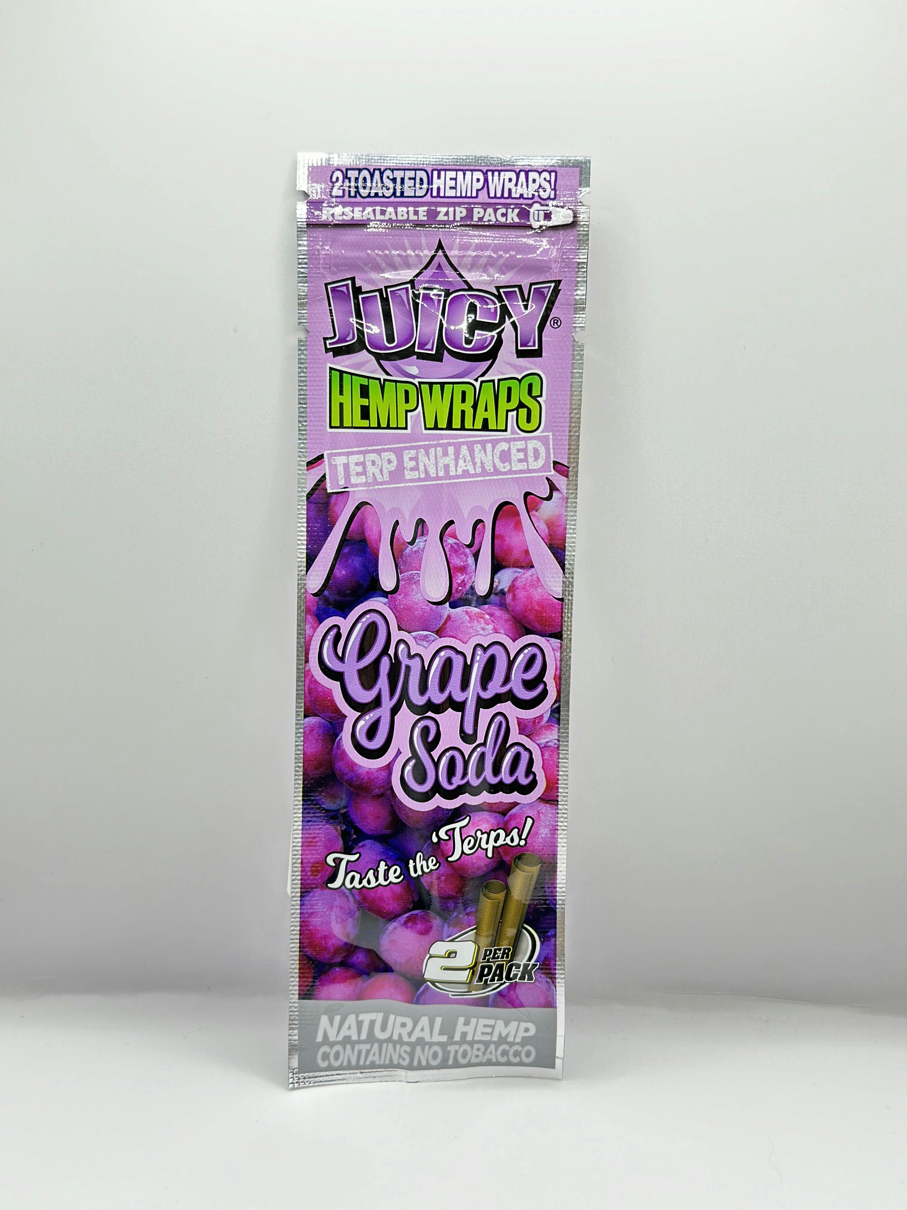 Juicy Hemp Wraps - Grape Soda