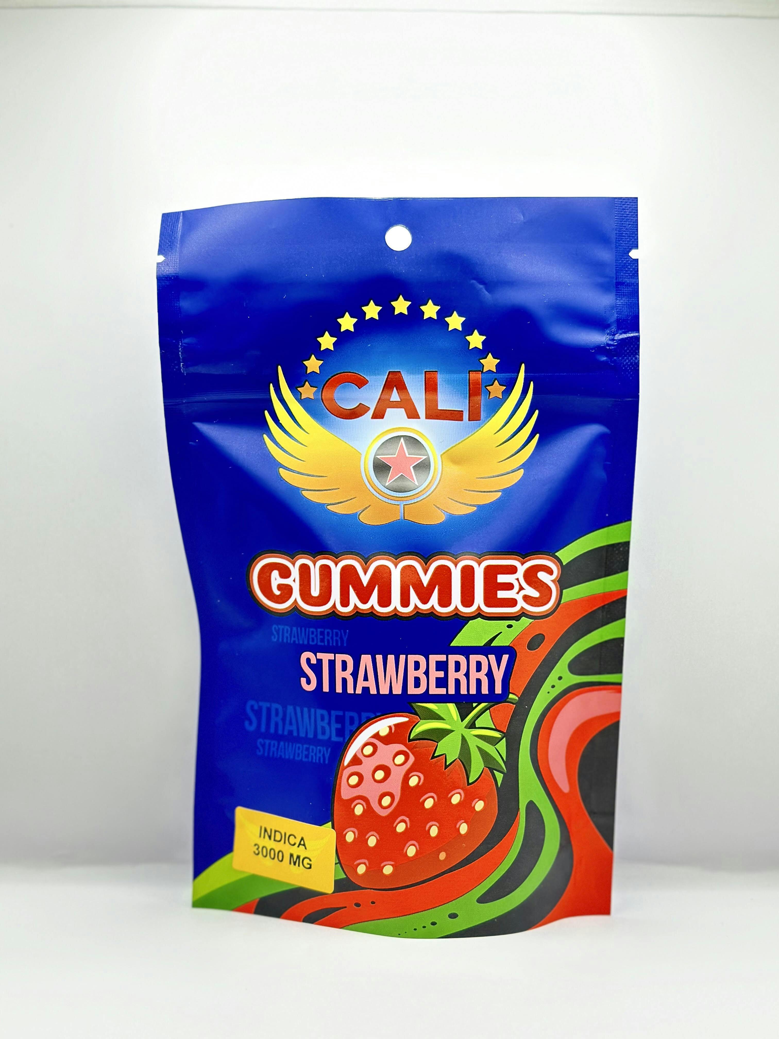Cali Gummies (3000mg Indica) - Strawberry