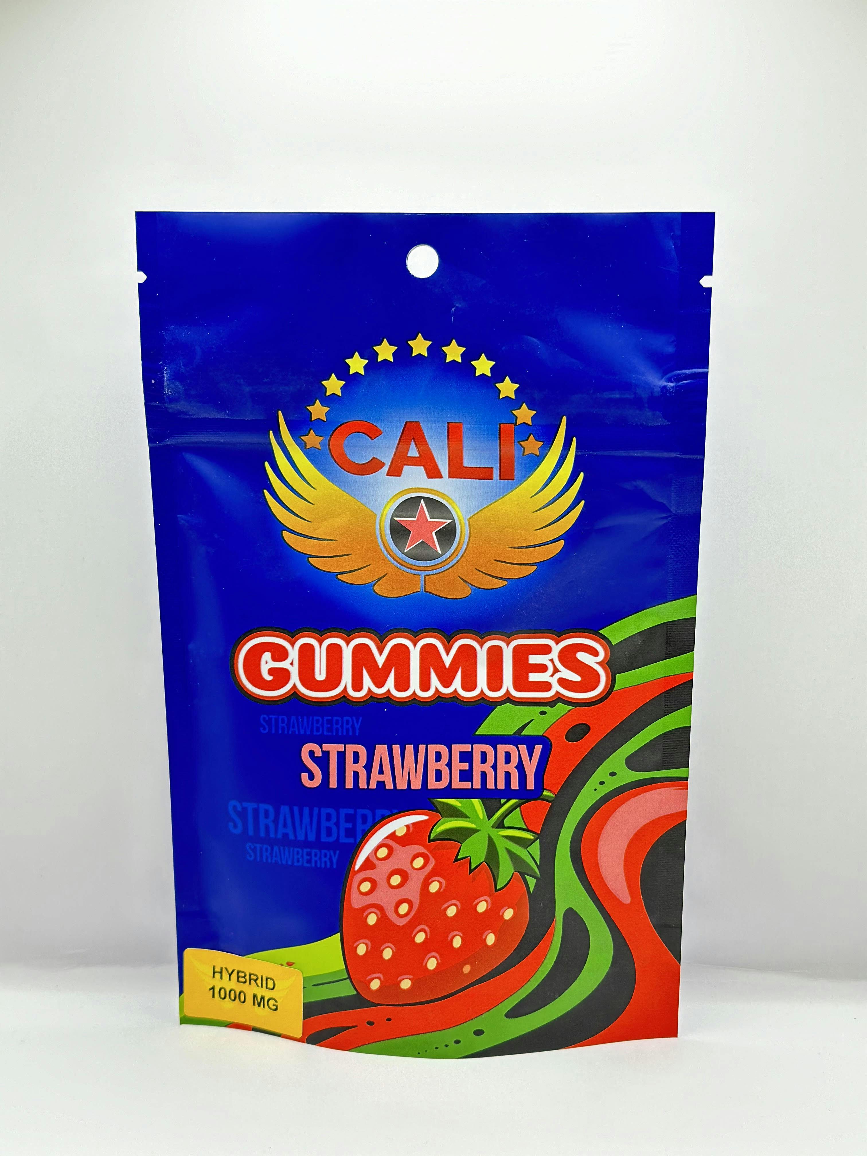 Cali Gummies (1000mg Hybrid) - Strawberry