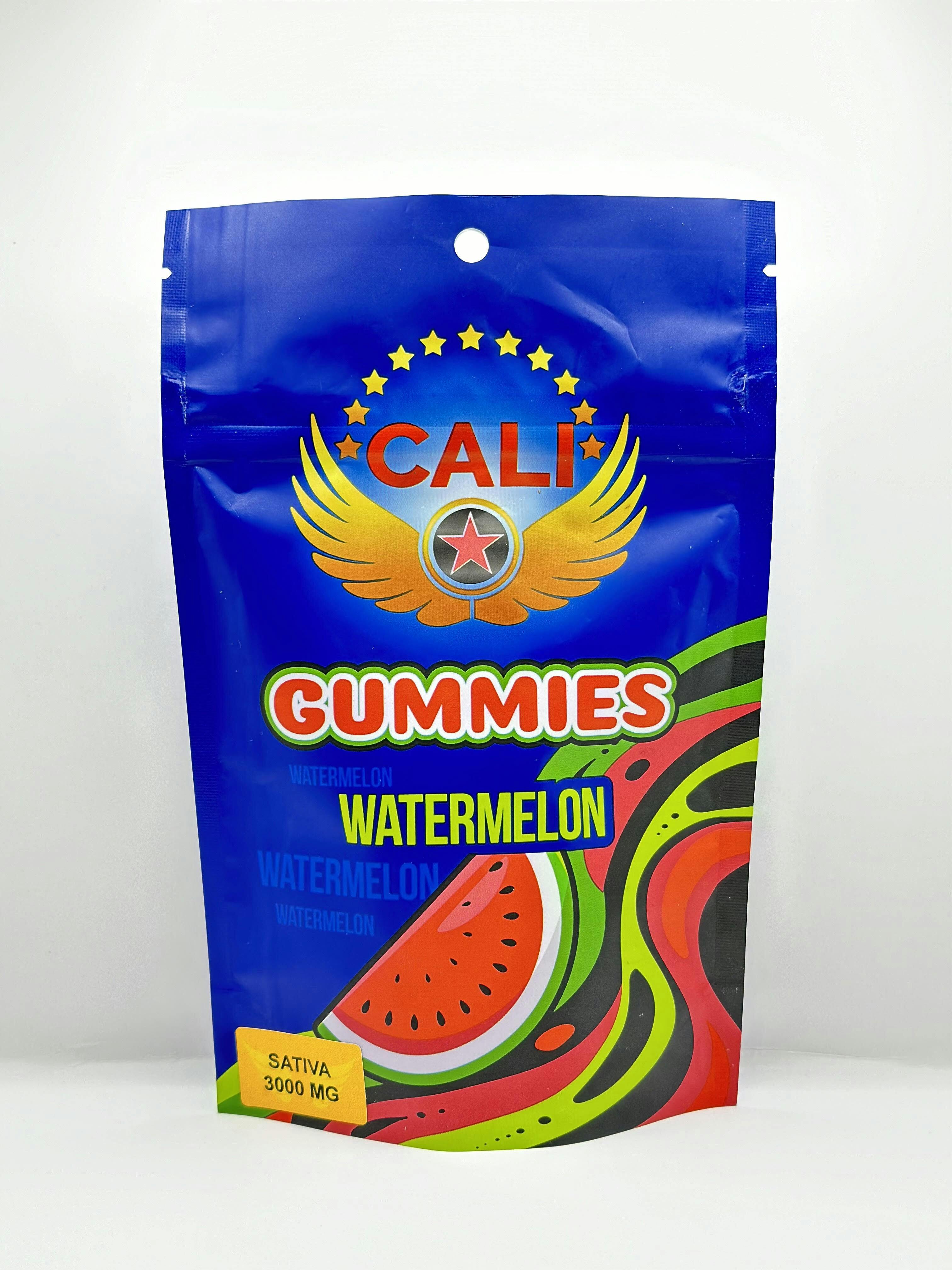 Cali Gummies (3000mg Sativa) - Watermelon