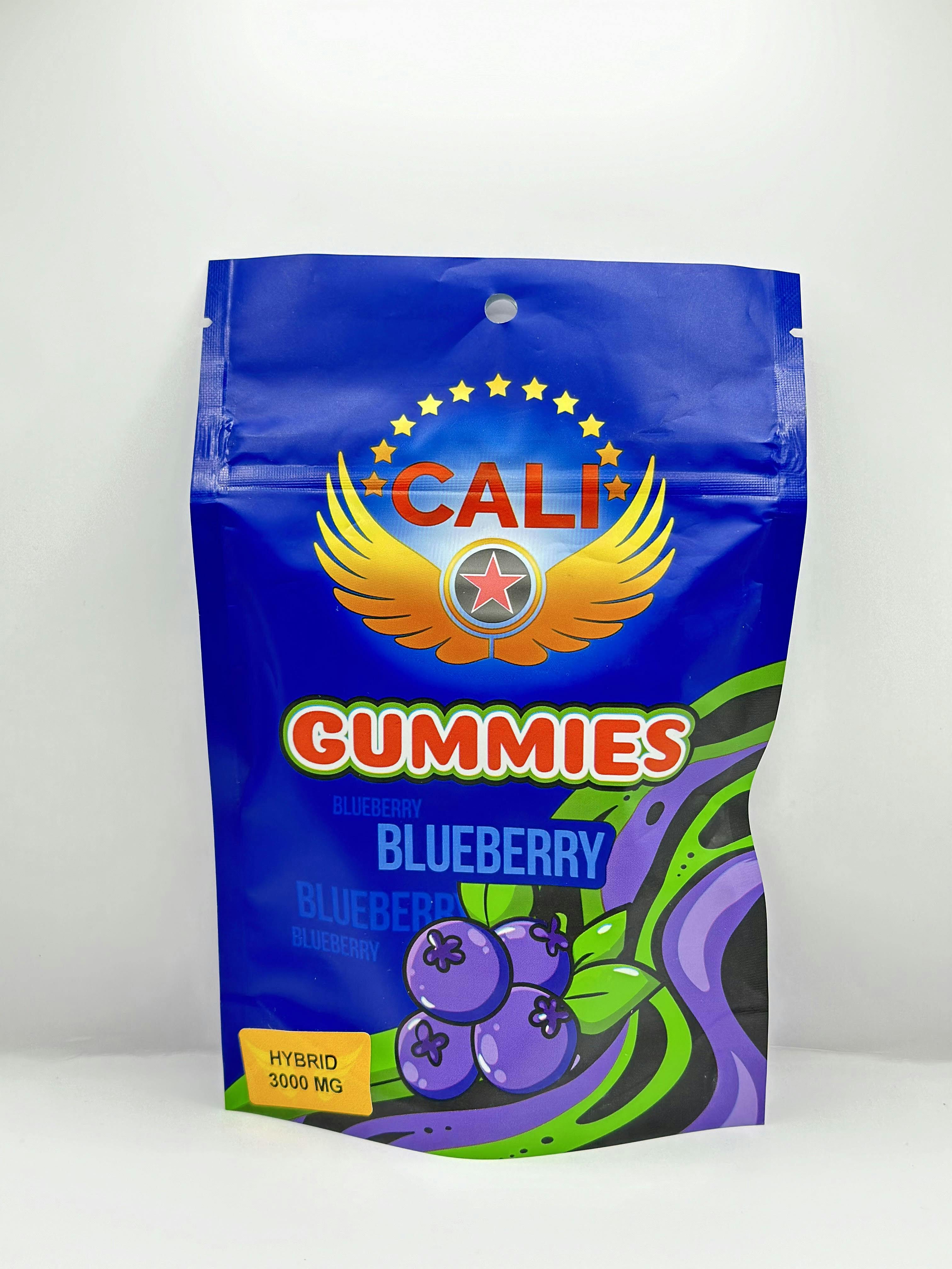 Cali Gummies (3000mg Hybrid) - Blueberry