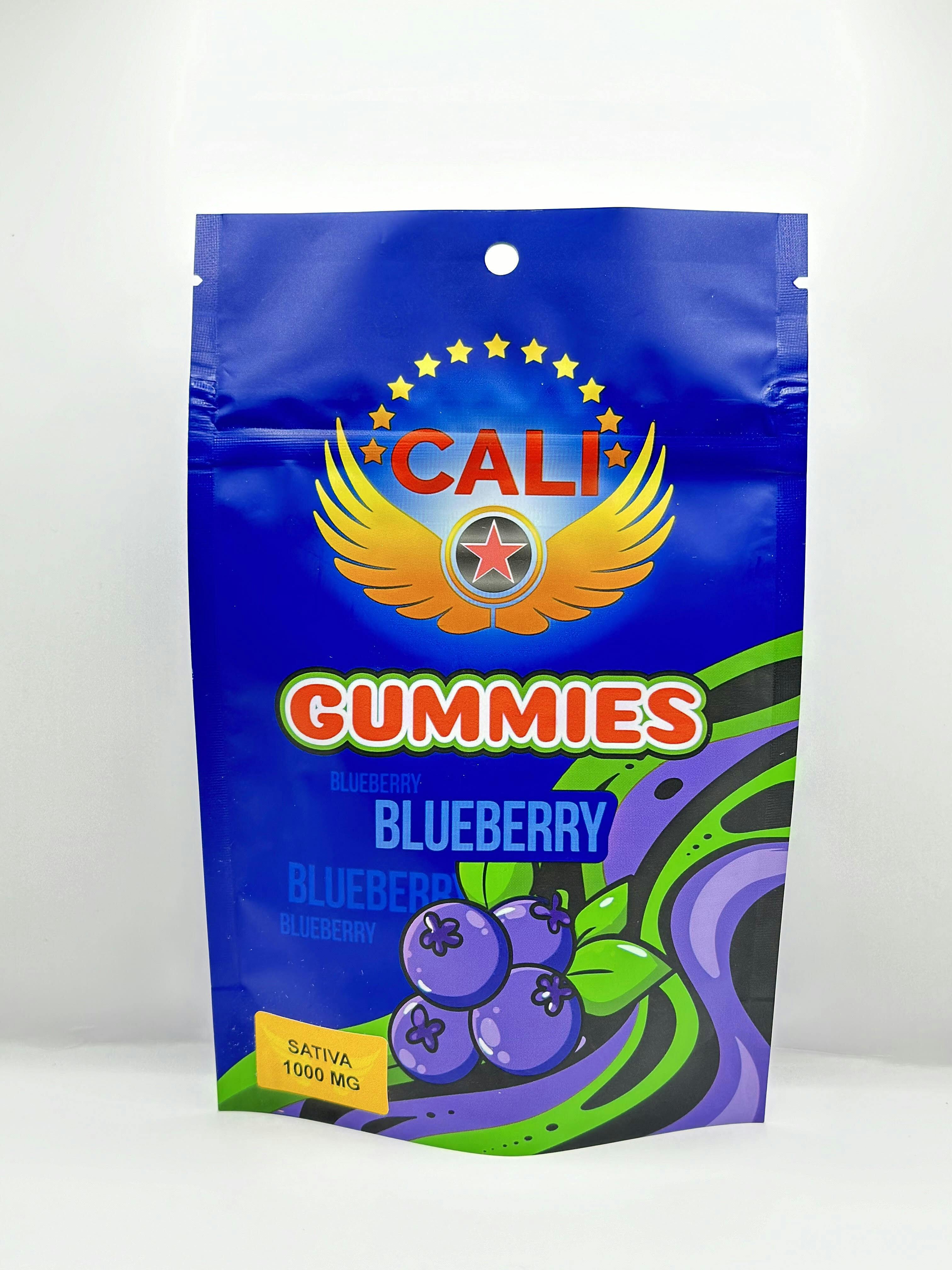 Cali Gummies (1000mg Sativa) - Blueberry