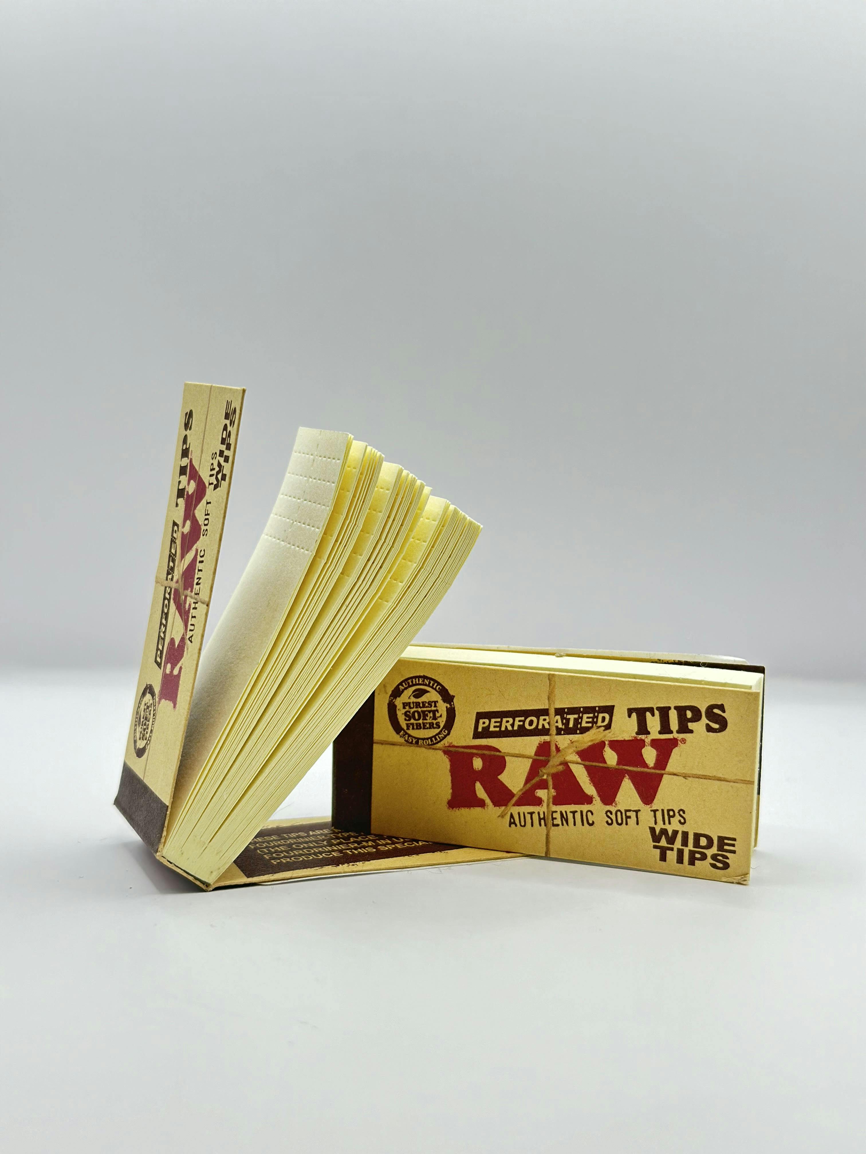 Raw - Wide Perforated tips