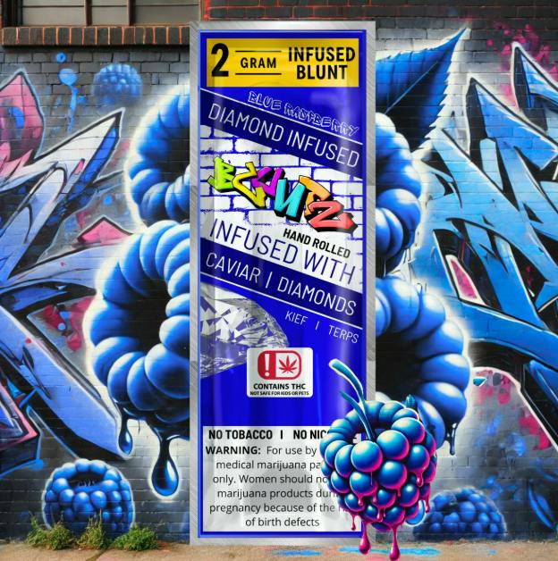 Bluntz Preroll - Blue Raspberry