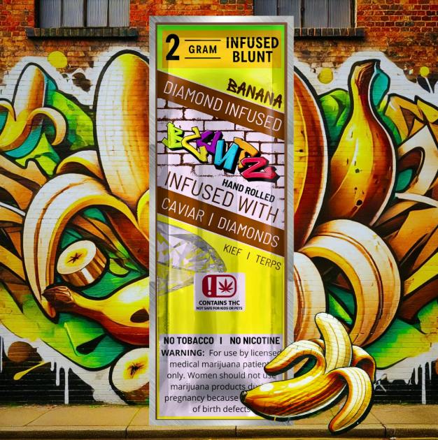 Bluntz Preroll - Banana