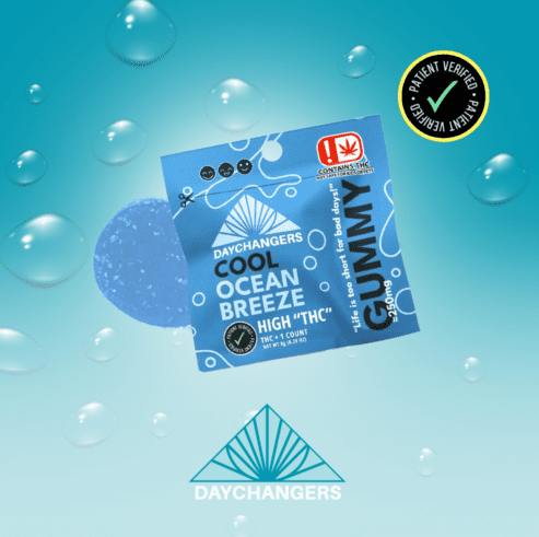 Daychangers 250mg - Cool Ocean Breeze | Max THC