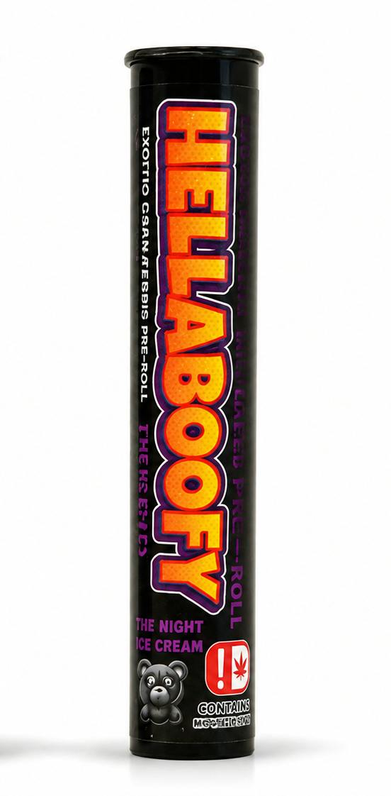 Hash 1.25g Infused Preroll - Hellaboofy